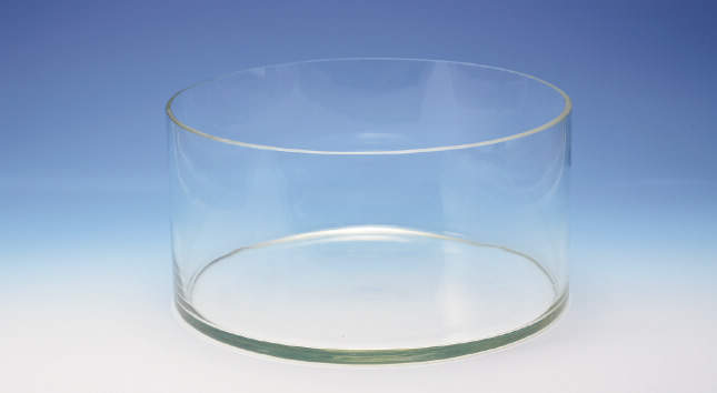 丸形水槽 ガラス製 口摺り ２４０ １２０ｍｍ 商品詳細 株式会社 三商