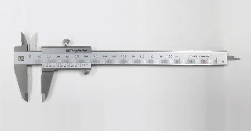 新潟精機 SK シルバーM型標準ノギス 1000mm GHB-15 :20240204200146