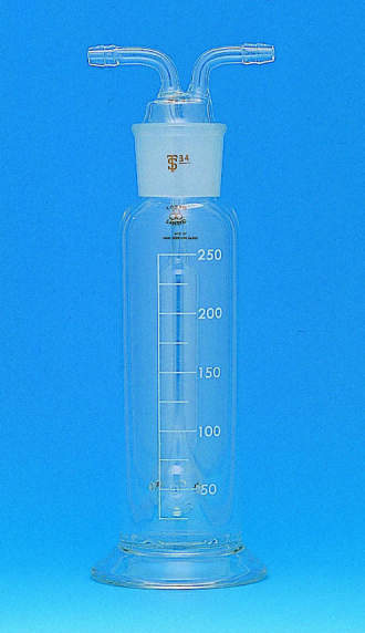 クライミング ガス洗浄瓶 ムインケ式 500mL CL0454-03-10 (1-9544-03)-