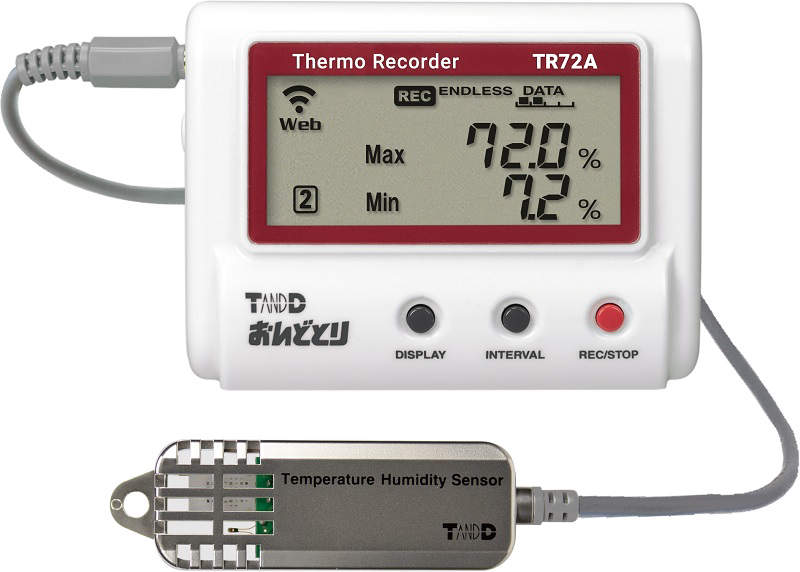 最安 TD 温湿度記録計 おんどとり 無線LAN TR72A