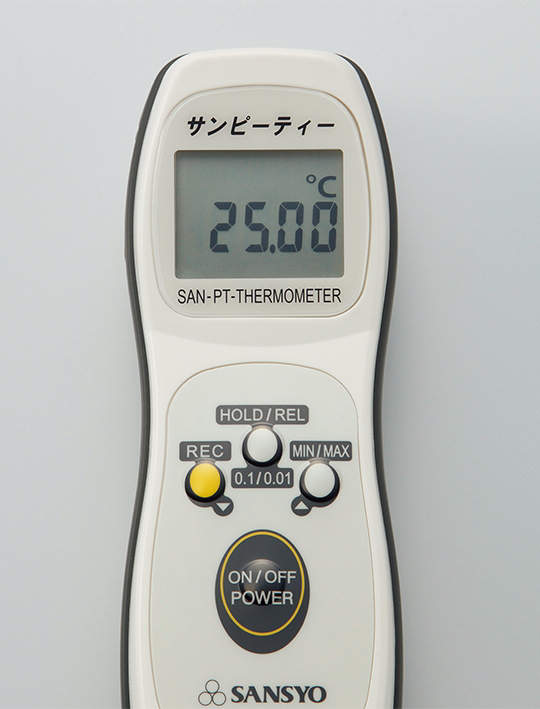 標準ハンディ白金温度計PTサーモ(TR) TP-800PT(標準S付) 通販