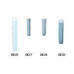 試験管　丸底型　ＰＳ製８０７　４ｍｌ　１０００入