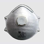 防じんマスク　排気弁付ＳＨ６０２２Ｖ　１０枚入