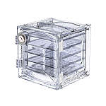 真空デシケーター　角型Ｃｌｅａｒタイプ　ＶＤＣ－３１