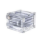 真空デシケーター　角型Ｃｌｅａｒタイプ　ＶＤＣ－２１