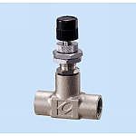 精密ニードルバルブ２４１２Ｔステンレス　６Ｂ