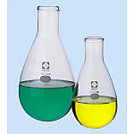 柴田　ナス型フラスコ３０００ｍｌ０１０５２０－３０００Ａ