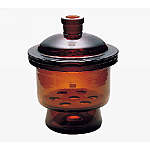 共通摺合せグリスレスデシケーター１５０㎜　茶　２９／４２