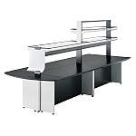 ラボシステム　ピスト　両面/固定・エンドテーブルタイプ