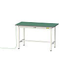 ﾜｰｸﾃｰﾌﾞﾙ 150ｼﾘｰｽﾞ 導電性ｺﾞﾑﾏｯﾄ貼ＳＵＰＥ－１２６０－ＷＷ