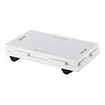 連結ラクゴロ　簡易台車１８　ホワイト