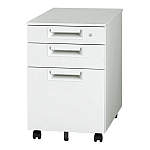 キャビネット３段ＪＳ－０４６ＳＣ－Ｂ３　ホワイト