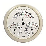 不快指数計付き温湿度計