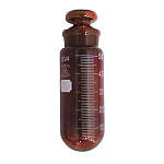 三商　共通摺合せ遠沈管　茶丸底　目盛付　５０ｍｌ　１本入