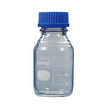 ハリオ　コーテイング耐熱ねじ口瓶２５０ｍｌ　青キャップ・リング付