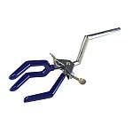 クランク柄付両開クランプステンレス柄　大