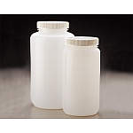 大型広口丸型ボトル　ＨＤＰＥ製２１２０－０００５ＪＰ　２Ｌ