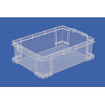 エコンボックス　透明＃２２Ｈ　本体のみ