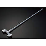 ＰＴＦＥ被覆撹拌棒ネオツイスタータイプ　４９０㎜