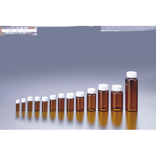 スクリュー管　　Ｎｏ．０３　褐色200入　0101-26