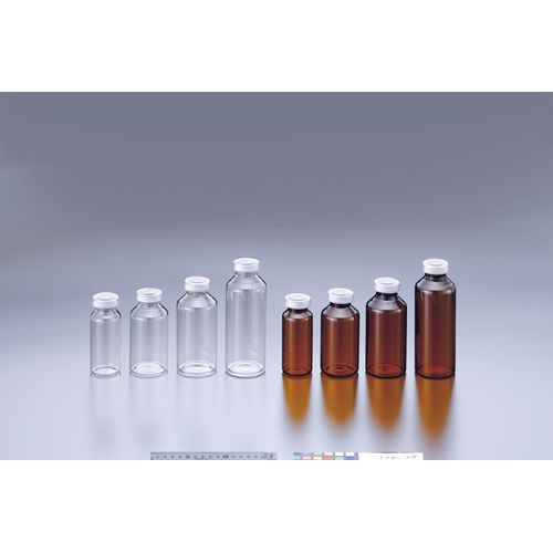 広口バイアル瓶　Ｎｏ．７　透明50入　0501-21