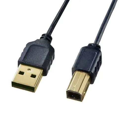 通信ケーブル USB2.0 A-Bタイプ 1m1個　080990-2