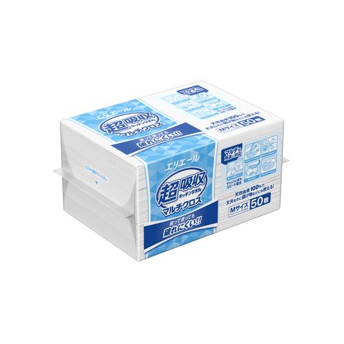 超吸収ｷｯﾁﾝﾀｵﾙ　ﾏﾙﾁｸﾛｽ　Sｻｲｽﾞ80枚　25ﾊﾟｯｸ　21001374