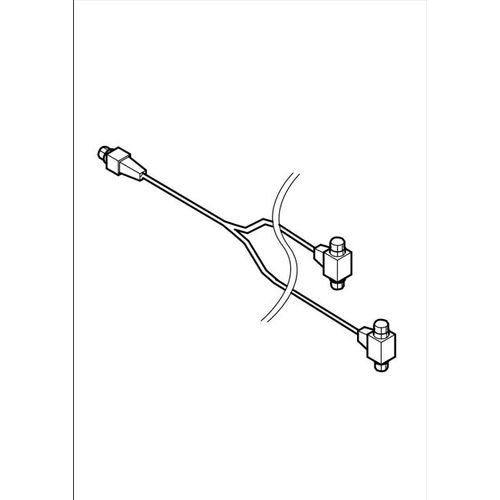 通信ｹｰﾌﾞﾙ Mini-DIN､Yﾋﾟｰｽ､両側ｺﾈｸﾀ付き､2 m　11080283