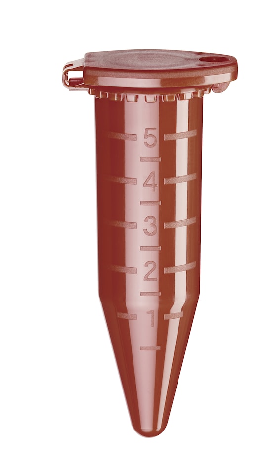 エッペンドルフチューブ 5.0 mL 茶0030119452 200本