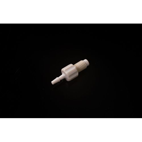 PEEK 1/4-28UNFｵｽﾈｼﾞ付ｱﾀﾞﾌﾟﾀｰ軟質ﾁｭｰﾌﾞ内径2.0mm　1個　OM1065