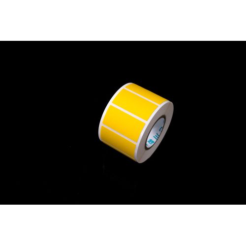 ｶﾗｰﾗﾍﾞﾙ再剥離ﾀｲﾌﾟ15×30mm 黄　330枚　TCL153002