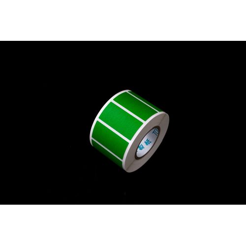 ｶﾗｰﾗﾍﾞﾙ再剥離ﾀｲﾌﾟ15×30mm 緑　330枚　TCL153003